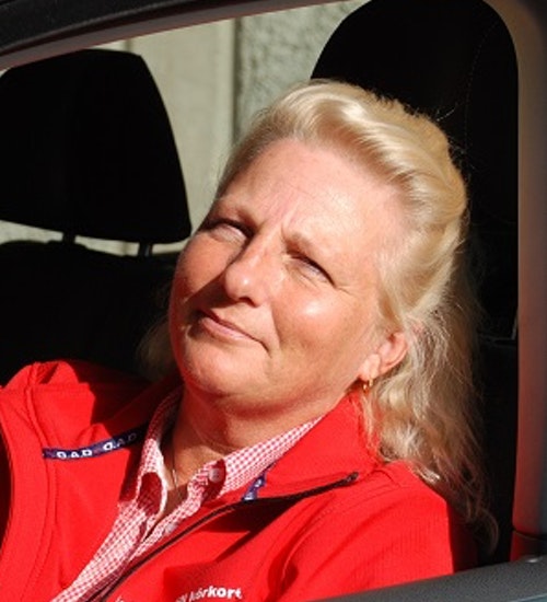 Trafiklärare Ann Charlotte